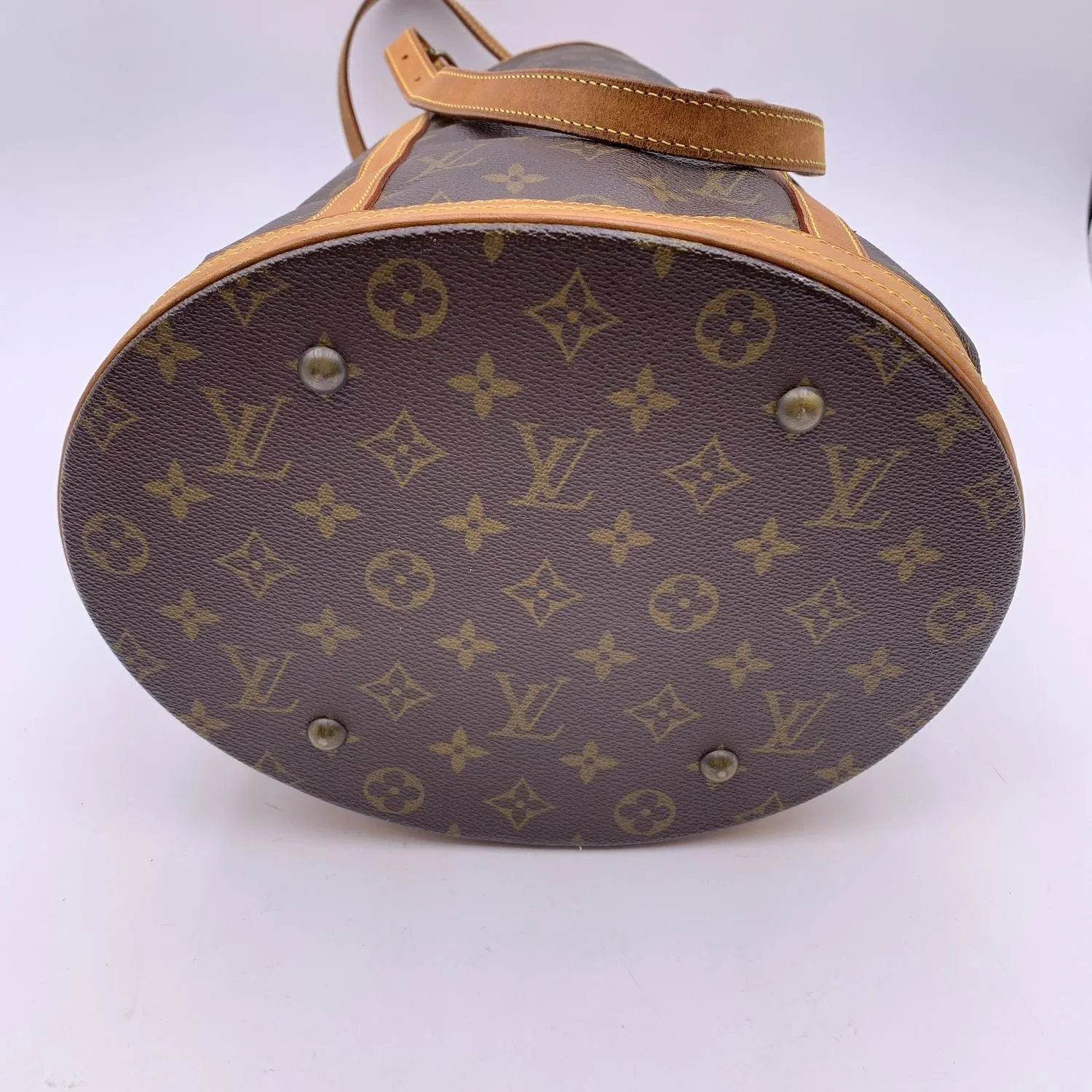 Trendy Inspired Louis Vuitton Brown Monogram Canvas Bucket Gm Shopping Bag Tote