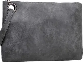 Unique Vegan Women Clutch Bag PU Leather Envelope Clutch Bag Handbag Wristlets for Beach Holiday