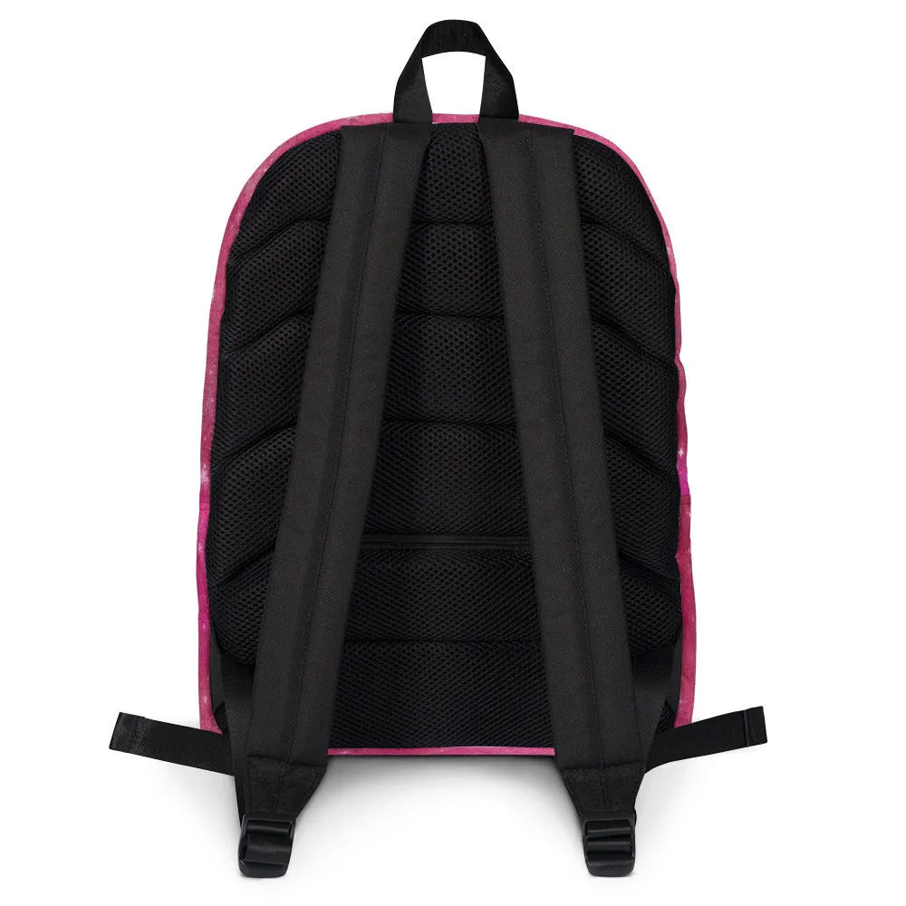 Vida Jiu-Jitsu Pink Space Backpack