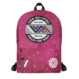 Vida Jiu-Jitsu Pink Space Backpack