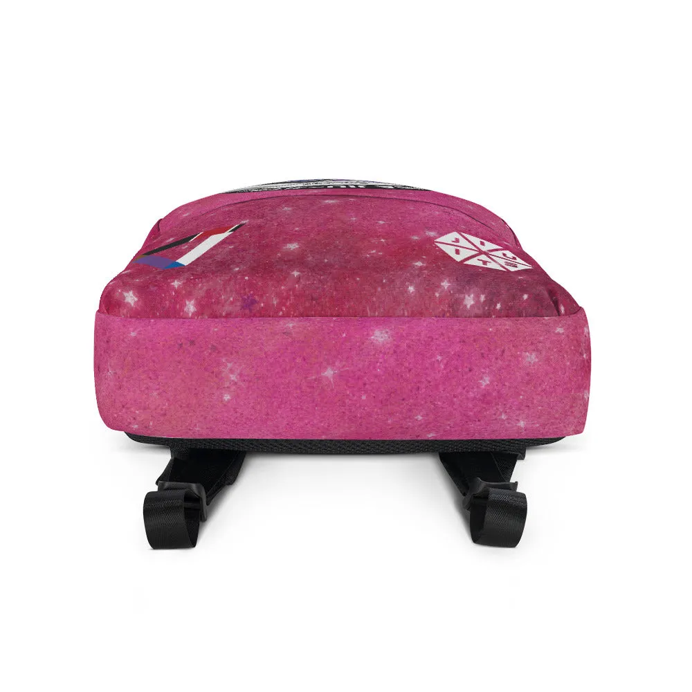 Vida Jiu-Jitsu Pink Space Backpack