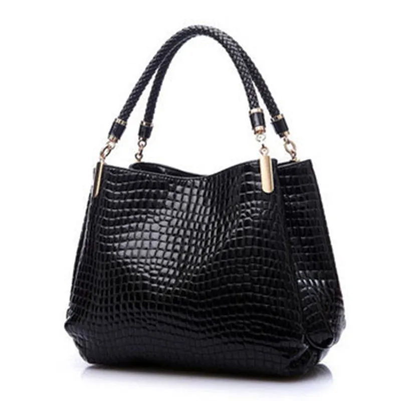 Women’s Crocodile Print Hand Bag