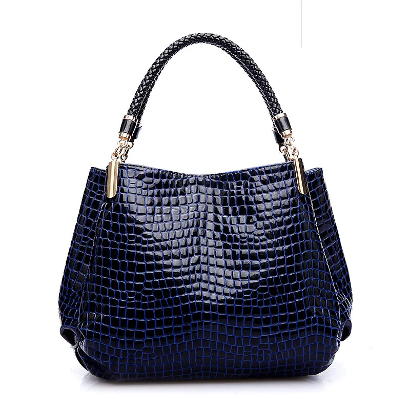 Women’s Crocodile Print Hand Bag