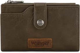 Wrangler Wallets for Women Slim Bifold Credit Card Holder