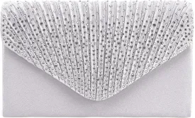ZLMBAGUS Evening Clutch Purse Bag Party Prom Wedding Envelope Crossbody Handbags